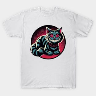 alice in wonderland cat T-Shirt